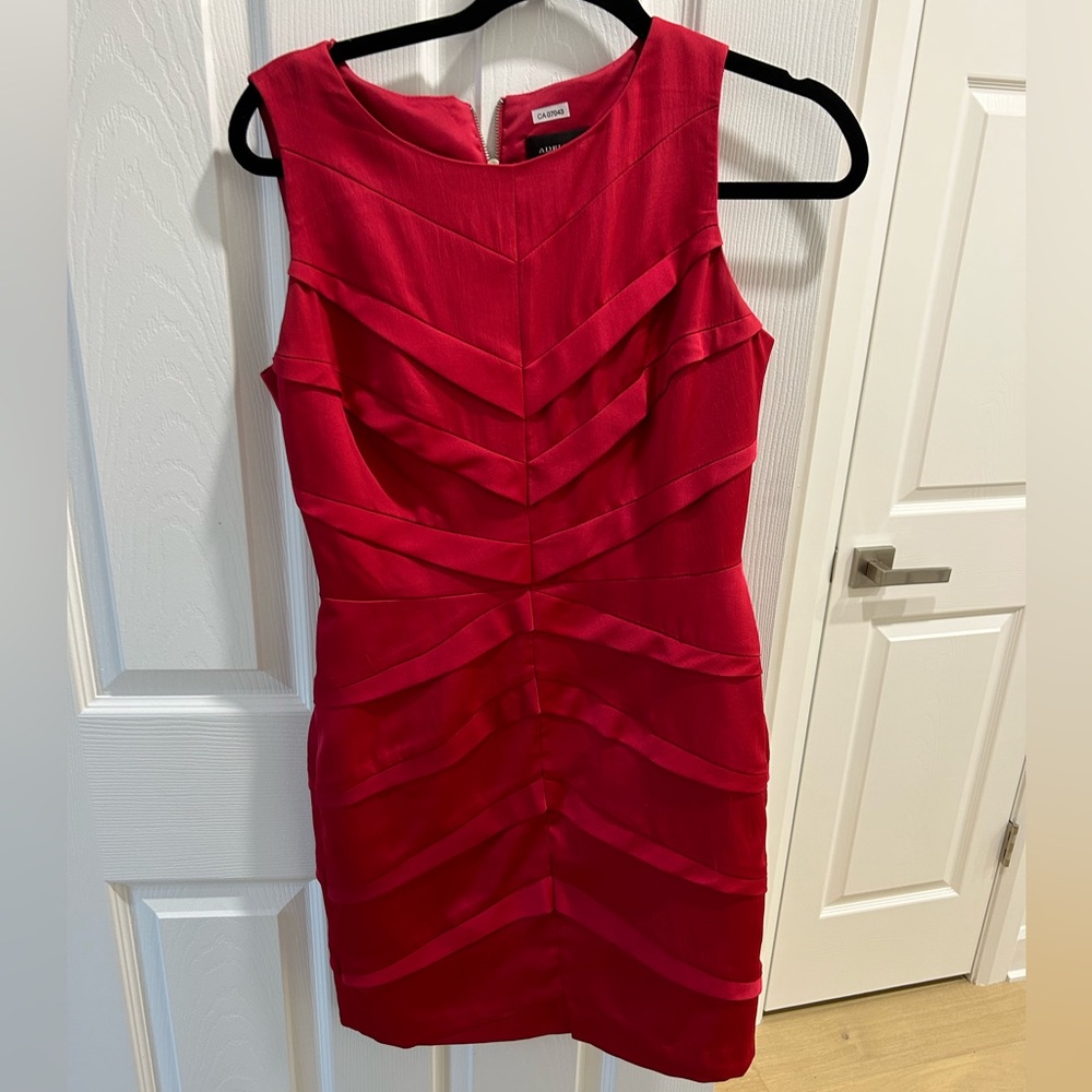 Adrianna Papell Red Dress